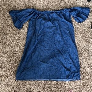 Off the shoulder dress